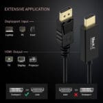 Full-HD Display Port TO HDMI Cable 3 Meter (1080P@60hz) - Image 5