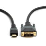 HD Resolution DVI-D (24+1) TO HDMI Cable 4K@30Hz 2 Meter - Image 2