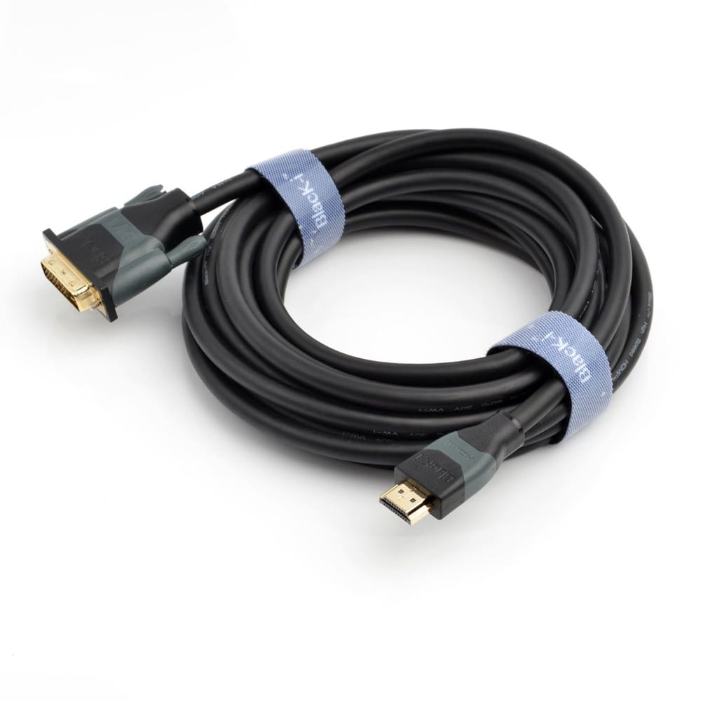HD Resolution DVI-D (24+1) TO HDMI Cable 4K@30Hz 2 Meter HD Resolution DVI-D (24+1) TO HDMI Cable 4K@30Hz 2 Meter - Image 1