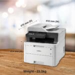 Brother MFC-L3735CDN Color LED Multifunction Centre with Duplex & Networking Technology - Image 5