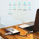 Powerful Connectivity - Type-C 10 In 1 Hub with HDMI / VGA / Gigabit Lan (Rj45) / Card reader / USB 2.0 / USB 3.0 /Audio and PD - Image 11