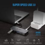 Powerful Connectivity - Type-C 3 in 1 Docking station with HDMI / USB 3.0 / USB-C and PD - Image 5