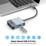 Black-i Powerful Connectivity - Type-C To DVI With USB 3.0 (4k@30Hz) - Image 4