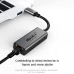 Powerful Connectivity - Type-C To Gigabit Lan Adapter (10/100/1000Mbps) - Image 2